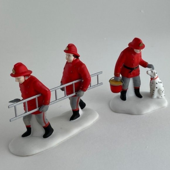 Christmas - DEPT. 56 - FIRE BRIGADE - Original Box - Picture 1 of 4